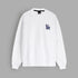 Young L.A White Embroidered Sweatshirt